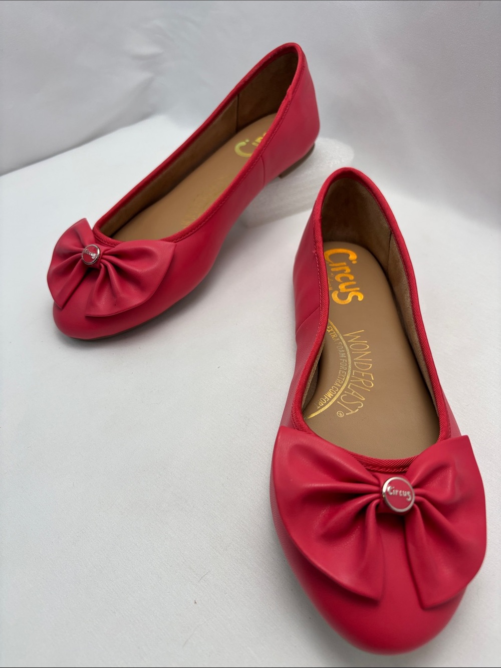 Circus NY by Sam Edelman Women’s 8 Hot Pink Slip-On Ballet Flats #397
